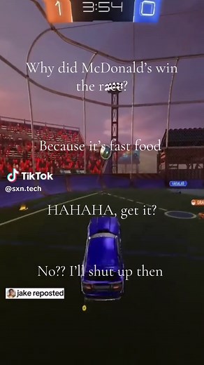 Why McDonald's Wins the Race: A Funny Joke