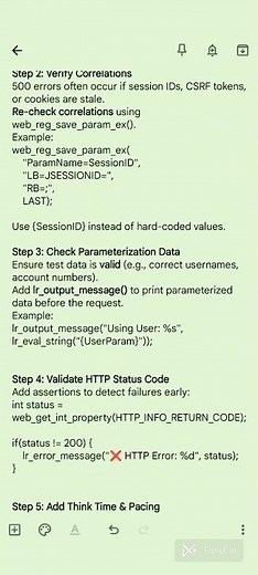Handle 500 Internal Server Error in LoadRunner Script – Step by StepA 500 Internal Server Error