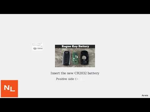 How To Replace 2005–2012 Acura RL Key Fob Battery – Remove & Install
