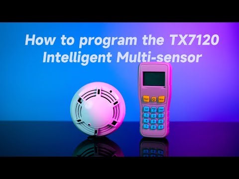 How to program the TX7120 Intelligent Multi-Sensor | Addressable Fire Alarm Tutorial