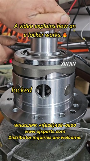 A video explains how an e-locker works. E locker factory welcomes inquiries.#wholesaleautoparts #diff #differential #lsddiff #drifting #driftcar #weldeddiff #streetcar #difflocks #lockers #gearworks #differentialassy #crownpinion #mechanic #usgear #ringandpinion #tuning #cars #mechanic #machanicalengineering #xjxparts #carparts #cartuning #4x4 #4x4offroad | XJX 4x4 Autoparts | Facebook