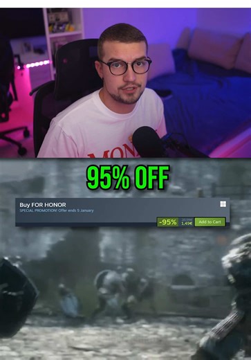 FOR HONOR is ON SALE For Just Above 1 EUR/USD! #forhonor #cheapgames #cheapgamealert #agenterino