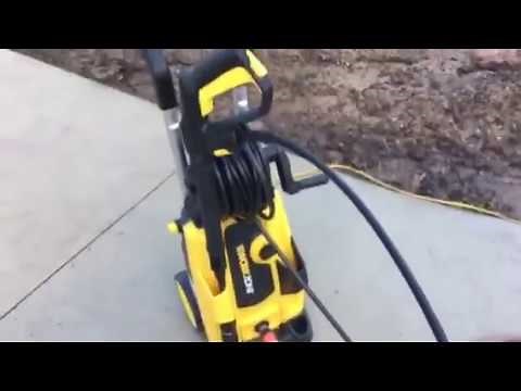 ALDI Workzone pressure cleaner video review