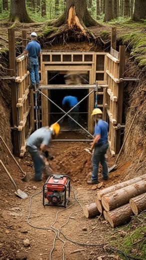 “Hidden Tree Bunker Transformation 🌲➡️🏠 (Insane Forest Upgrade!)” #Restoration #newvideo