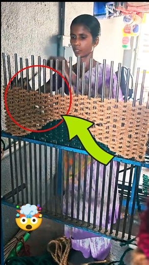 🤯Amazing! Handmade Mat🔥 from Coconut Coir! #shorts#telugu#telugushorts#viralshorts#trending#topfacts