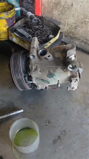 03062902172 Suzuki cultas compressor issue replace cable compressor and overall AC service
