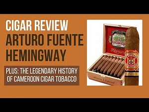 Cigar Review Arturo Fuente Hemingway