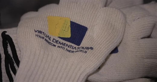 Dementia simulator at Commonwealth Senior Living helps families understand what loved ones experience