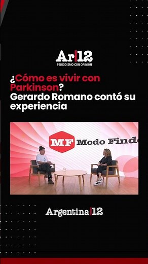 What is it like to live with Parkinson's? Gerardo Romano shared his experience. Argentina|12