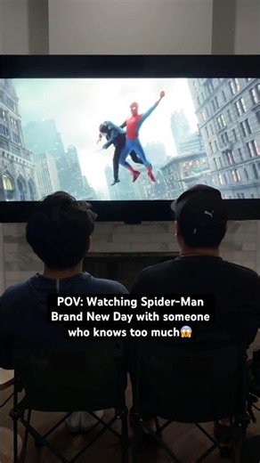 POV: Watching Spider-Man Brand New Day with someone who knows too much! #theory #spiderman #zendaya