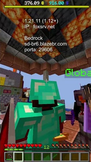 Playing with Subscribers in Brazilian Minecraft Bedrock and Java with voice chat