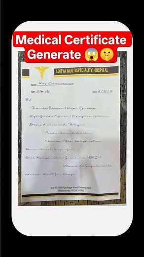 AI Se Medical Certificate Kaise Banaye 😱 | Real Medical Certificate Tool (FREE) | Digital Arjun