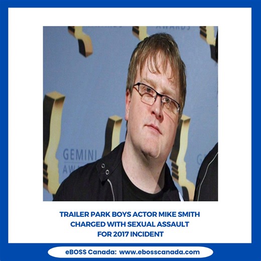 TRAILER PARK BOYS ACTOR MIKE SMITH CHARGED WITH SEXUAL ASSAULT FOR 2017 INCIDENT Mike Smith, the actor behind the character Bubbles from “Trailer Park Boys,” has been charged with sexual assault for a 2017 incident. Smith was charged by Halifax Regional Police on Oct. 2, and he is scheduled to appear in court Monday. https://www.ebosscanada.com/news/trailer-park-boys-actor-mike-smith-charged-with-sexual-assault-for-2017-incident.html . #trailerparkboys #bubbles #mikesmith | eBOSS Canada