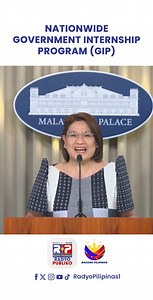9.9K views · 187 reactions | Bukas na ang aplikasyon para sa Nationwide Government Internship Program (GIP) ng Department of Social Welfare and Development (DSWD) upang magbigay ng oportunidad sa mga kabataang Pilipino na magkaroon ng karanasan sa pagtatrabaho sa gobyerno. #RP1News #RadyoPilipinas #RadyoPubliko | Radyo Pilipinas | Facebook