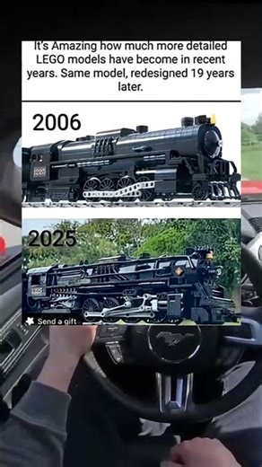 The Same LEGO Model 19 Years Later.