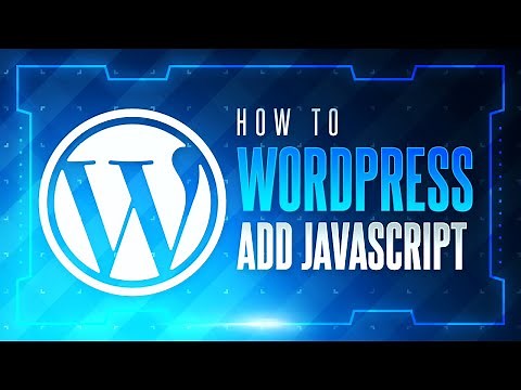 How To Add Javascript Files To A Wordpress Theme