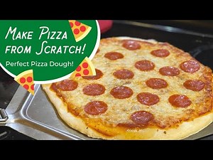 How to Make Pizza from Scratch - Easy & versatile recipe for homemade pizza! Choose your toppings!