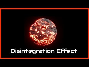 Disintegration Effect-Material Function - [UE4 Tutorial]
