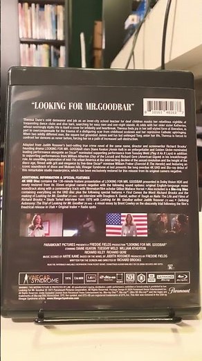 Looking For Mr. Goodbar #4K #vinegarsyndrome #dianekeaton #richardgere #70smovies #crime #thriller