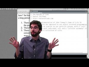 7.3: The Game of Life - The Nature of Code