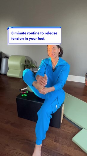 3 Minute Routine to Release Tension in Your Feet