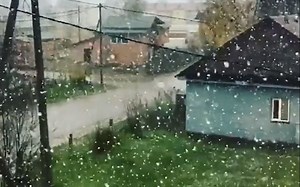 俄罗斯多地迎来初雪！看看冬日的雪景能有多浪漫~