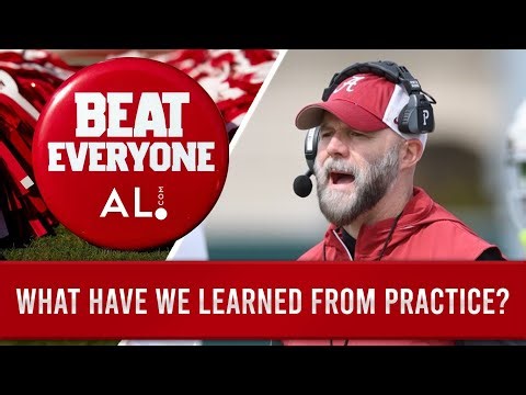 What have learned about Alabama during spring practice?