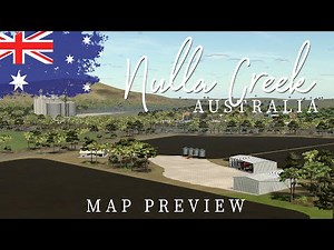 MASSIVE 16x AUSSIE MAP - Nulla Creek by Aussie Modding Co-op - Map Preview for FS25
