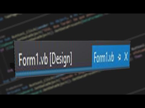 Como mostrar o Form Design no Visual Studio - Visual Basic