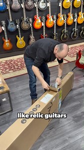 135K views · 1.8K reactions | What's in the box?!  Paul is unboxing this gorgeous Fender Custom Shop Stratocaster in Teal Green!  View Here: https://bit.ly/3FowfpU | Andertons Music Co. | Facebook