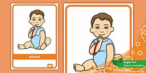 Baby Sign Poster: Please