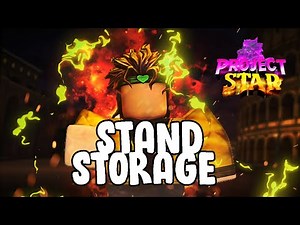 STAND STORAGE Location in Project Star | Roblox