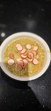 Erbseneintopf / Erbsensuppe im Instant Pot Schnellkochtopf #food #instantpot #erbsen #schnellkochen