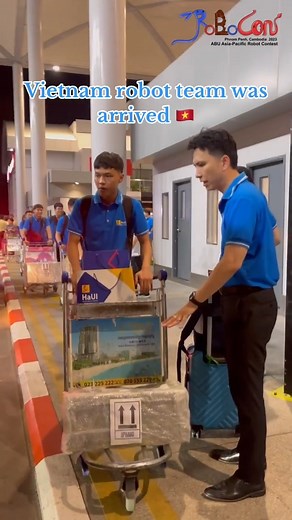 Chào mừng đội tuyển Robocon Việt Nam đén với cuộc thi Robot Châu Á - Thái Bình Dương | Robocon Việt Nam