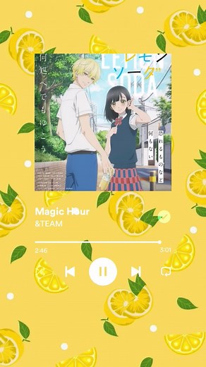 ハニーレモンソーダ OP 1 - アニメオープニング