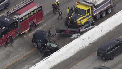 Woman, 48, killed in crash with snowplow in Waukesha County
