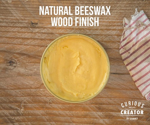 Natural Beeswax Wood Finish