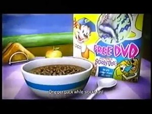 Kellogg's What's New Scooby Doo DVD UK 2005 Advert
