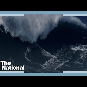 This is the biggest wave ever surfed