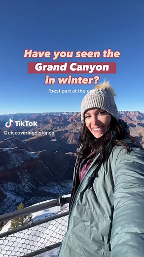 Exploring the Grand Canyon National Park in Winter Wonderland