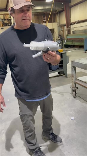 Compact Caulking Gun for HVAC Ductwork Sealing