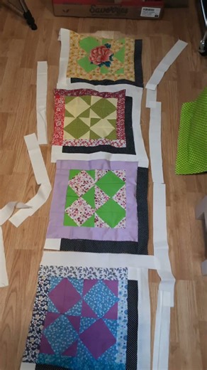 3D Floating Squares ✨ You won’t believe this is patchwork