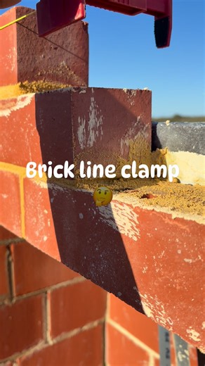 204K views · 689 reactions | Brick line clamp / tingle. Not a bad little invention. . #linework, #perthbricklayers, #clamps, #construction, #satisfying, #satisfyingbrickwork, #perth | The Construction House | Facebook