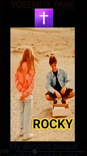 My 2nd Cousin at ⛲️ Yosemite National Park Old Faithful #song survivor eye of the tiger #shorts 90s