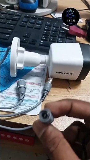 CCTV Camera Installation & DVR Connection | Full Wiring Tutorial