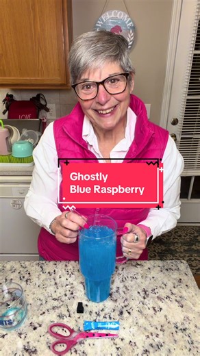 Water of the Day!!! Ghostly Skinny Syrup (not available) and Skittles Blue Raspberry powder. Another good one. Let me know if you tried any of these products and what you mixed up today. @sonicdrinks Sonic #ketobossbeaches #water #drink #wateroftheday #hydration @skinnymixes @dollartree @dollargeneral @singlestogo