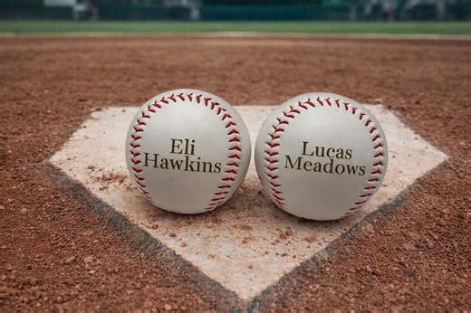 Custom Engraved Baseball – Personalized Name Baseball Gift - Etsy