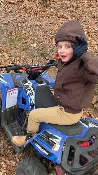 First Ride on the Apollo Commander RFZ 110cc ATV at T5 Ranch with my son 12-2025