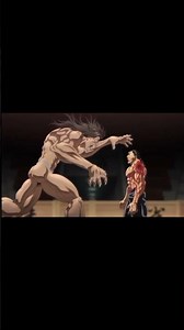 Pickle vs Kaiu Retssu fight editing tutorial short. From Baki Hanma. #youtubeshorts #capcut