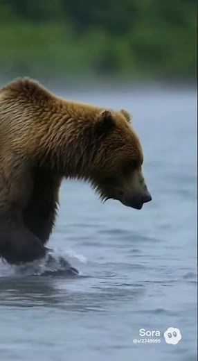 Alaska Bear vs Salmon A Real Wildlife Moment